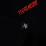 CAMISETA PERRO NEGRO ROJO