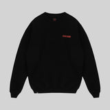 CREWNECK PERRO NEGRO - ROJO